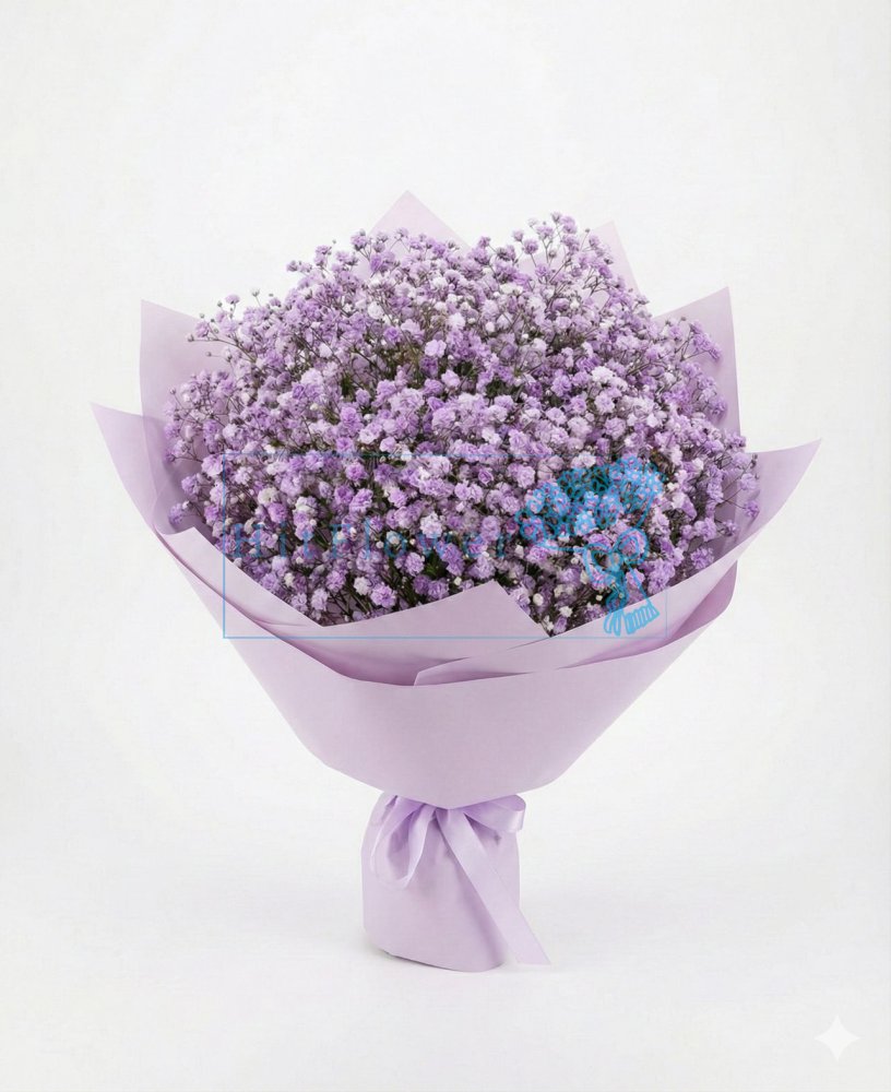 Букет цветов из: Гипсофила